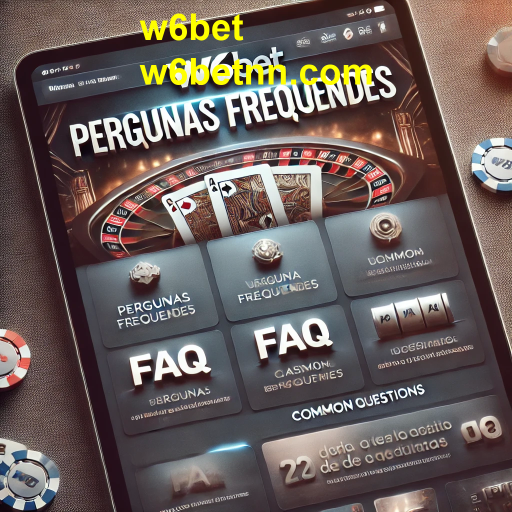Importância da Seção de Perguntas Frequentes no w6bet