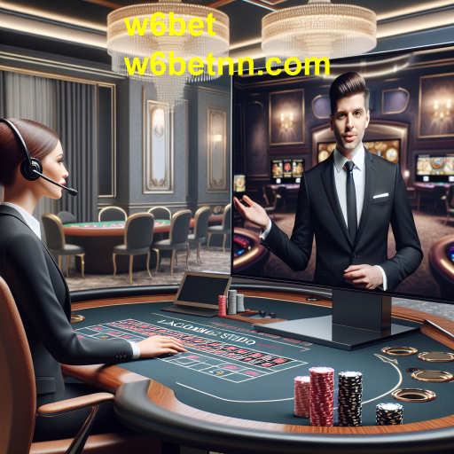 Explorando o Cassino Ao Vivo no w6bet